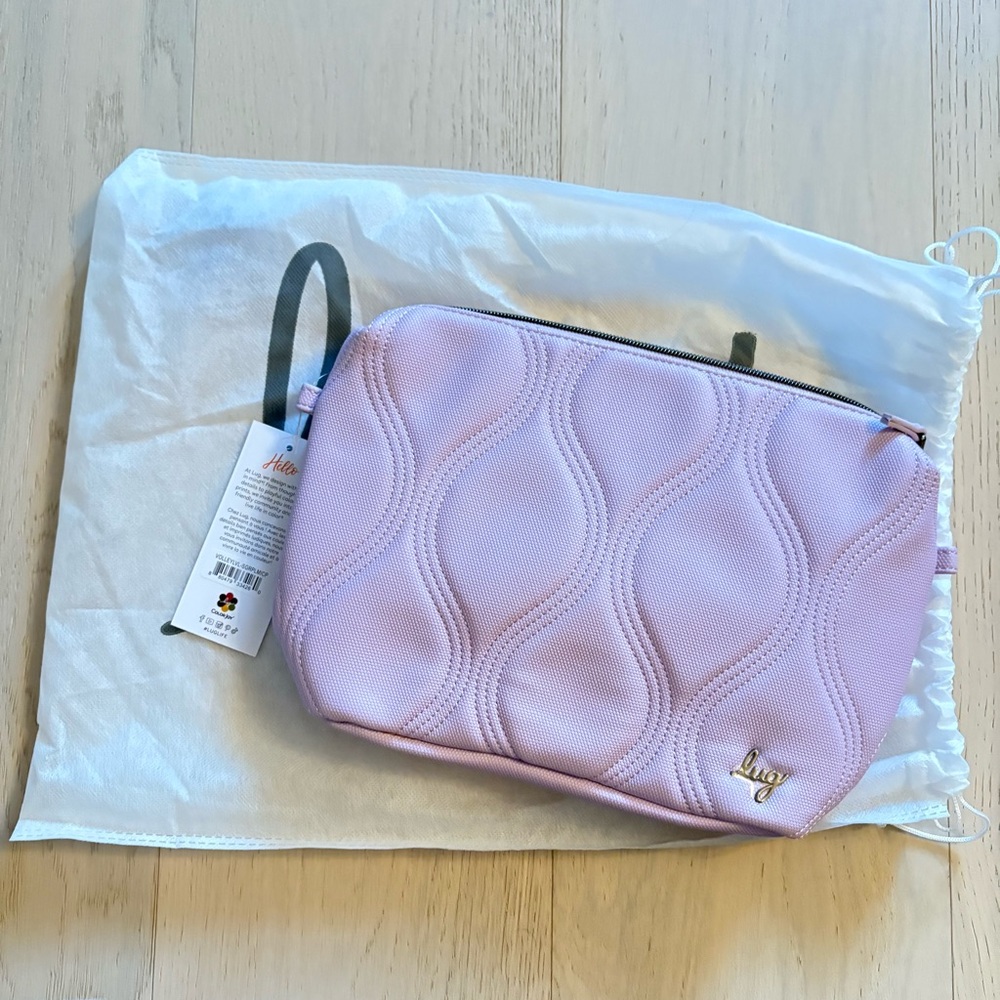 LUG | Volley Matte Luxe Pouch | Sugarplum
